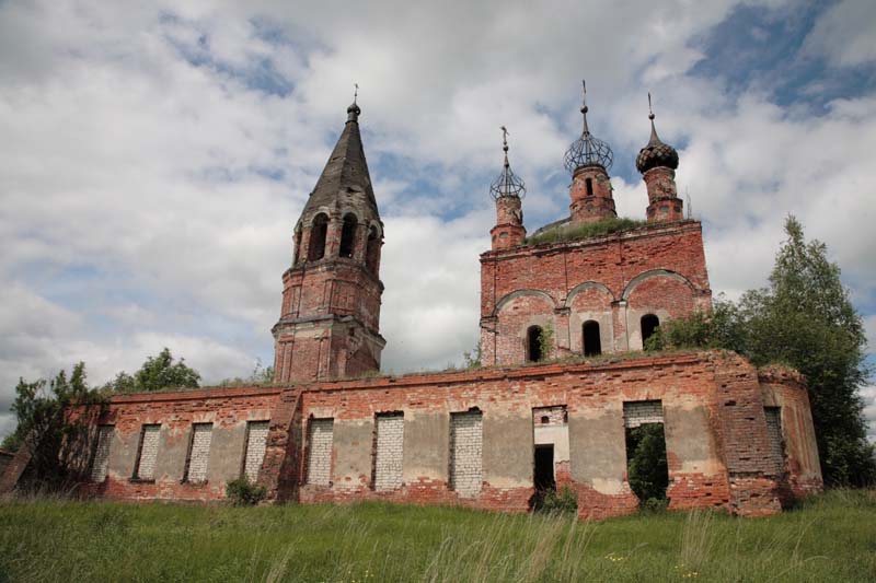 Приимково. Церковь Рождества Пресвятой Богородицы. фасады