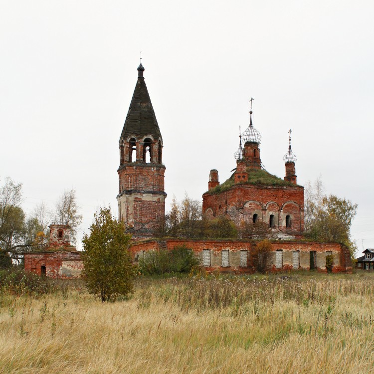 Приимково. Церковь Рождества Пресвятой Богородицы. фасады