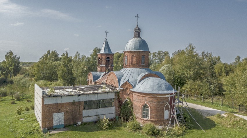 Церковь Петра и Павла, Фролово (Дзержинский район, Калужская область). фасады