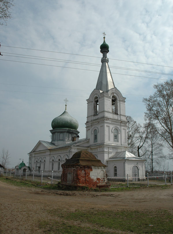 Ново-Никольское. Церковь Николая Чудотворца. фасады