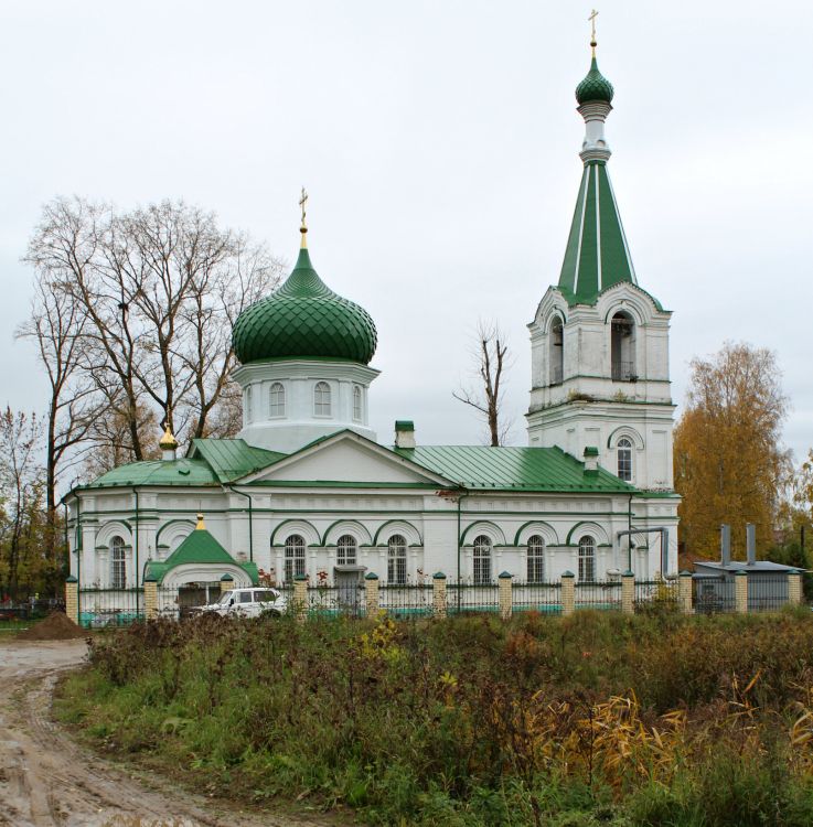 Ново-Никольское. Церковь Николая Чудотворца. фасады