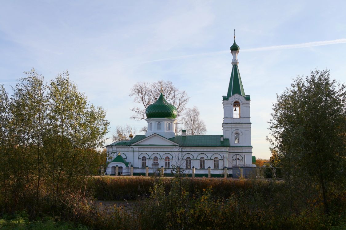Ново-Никольское. Церковь Николая Чудотворца. фасады