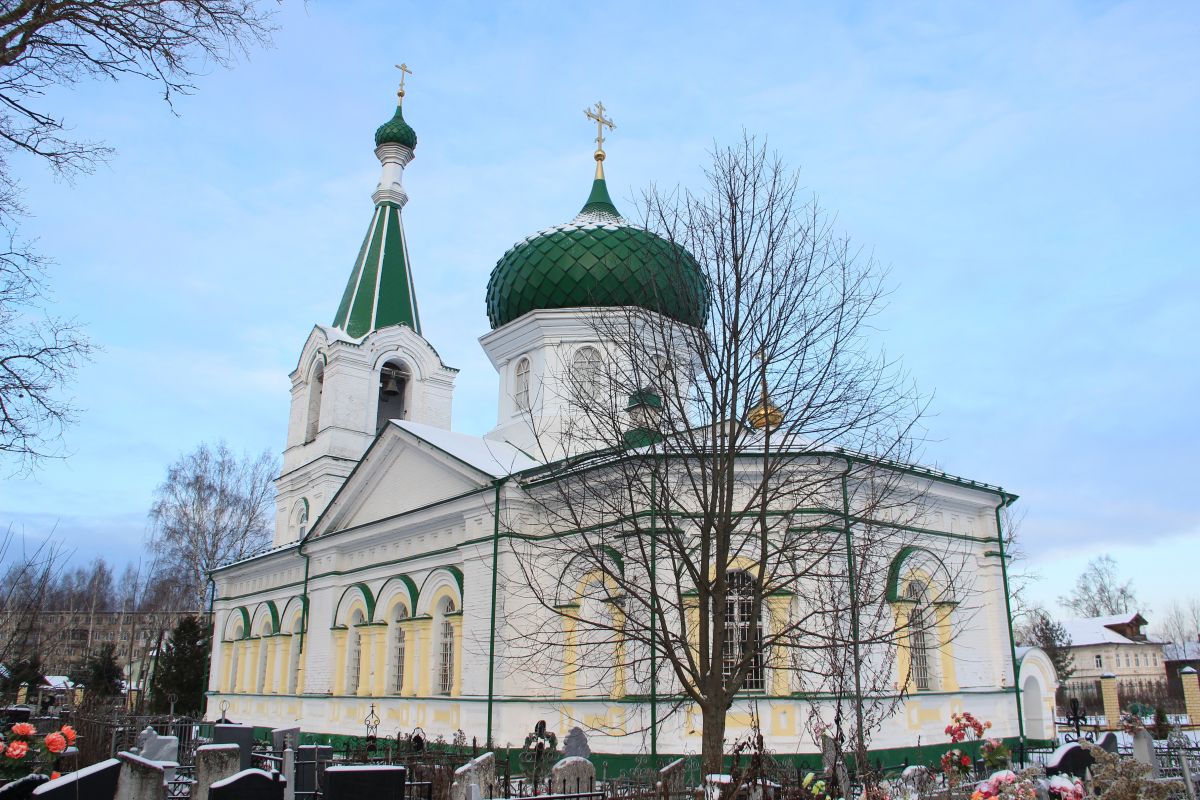 Ново-Никольское. Церковь Николая Чудотворца. фасады