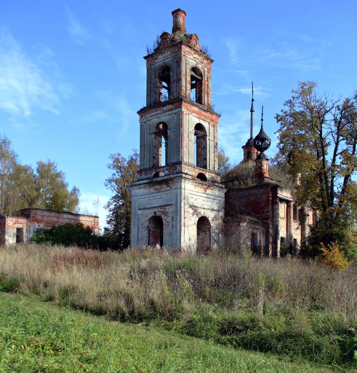 Церковь Георгия Победоносца, Полянки (Ростовский район, Ярославская область). фасады