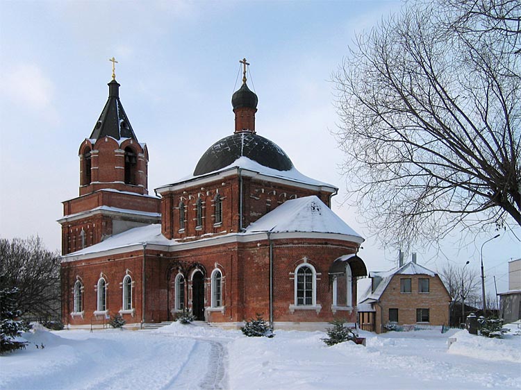 Западное Дегунино. Церковь Сергия Радонежского в Бусинове. фасады, Вид с юго-востока
