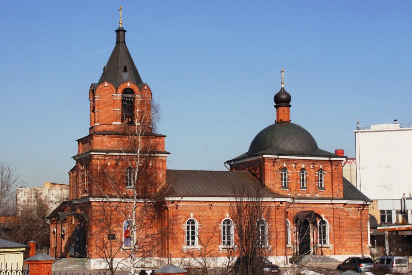 Западное Дегунино. Церковь Сергия Радонежского в Бусинове. фасады