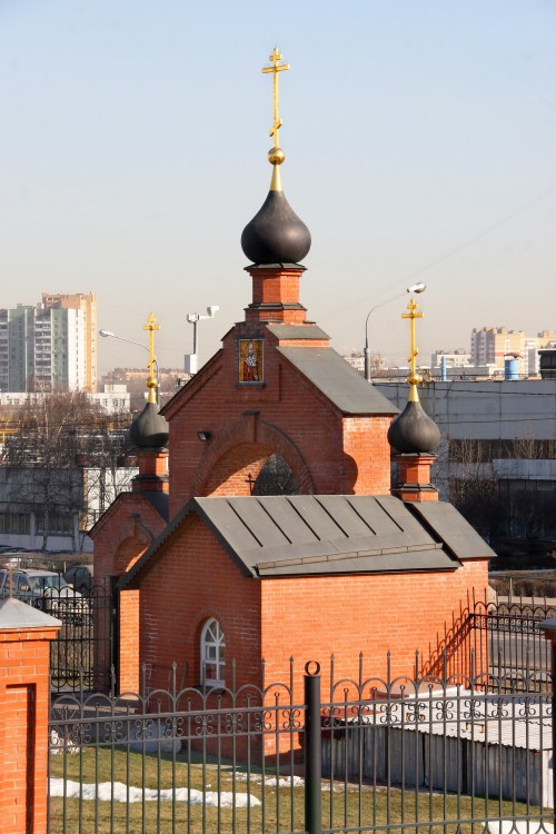 Западное Дегунино. Церковь Сергия Радонежского в Бусинове. архитектурные детали