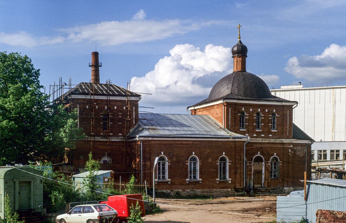 Западное Дегунино. Церковь Сергия Радонежского в Бусинове. фасады