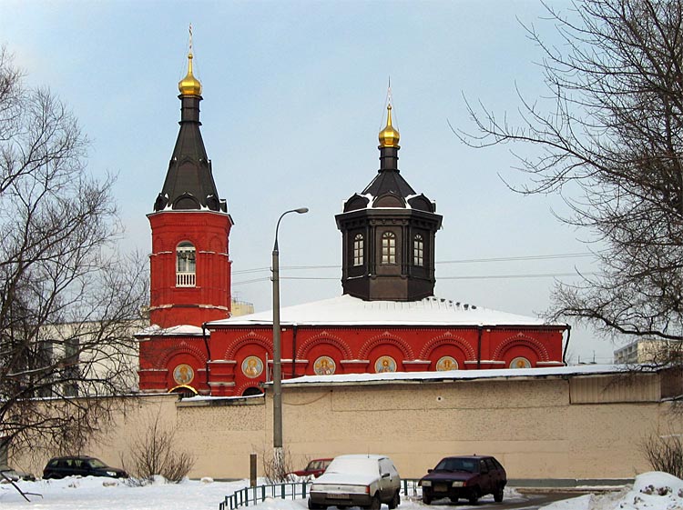 Западное Дегунино. Церковь Бориса и Глеба в Дегунине. фасады