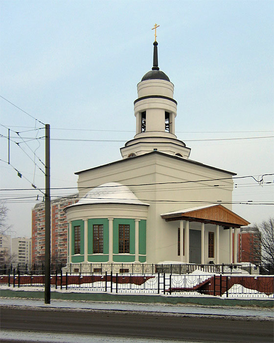 Бескудниковский. Церковь Иннокентия, митрополита Московского в Бескудникове. фасады