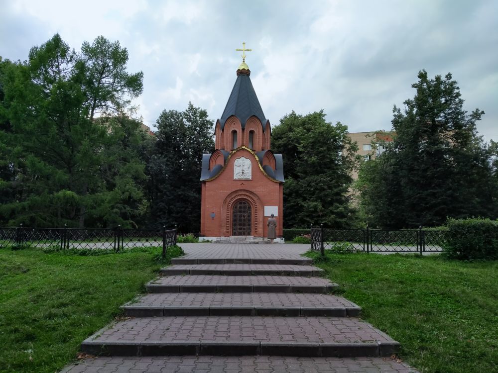 Сокол. Часовня Спаса Преображения на Братском воинском кладбище. фасады