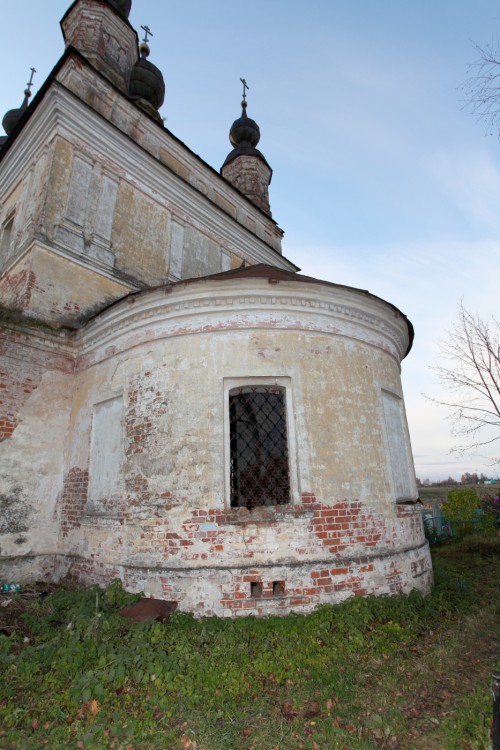 Церковь Троицы Живоначальной, Троица (Даниловский район, Ярославская область). архитектурные детали