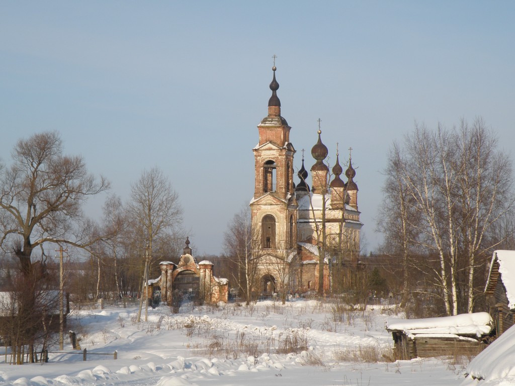 Церковь Троицы Живоначальной, Троица (Даниловский район, Ярославская область). фасады