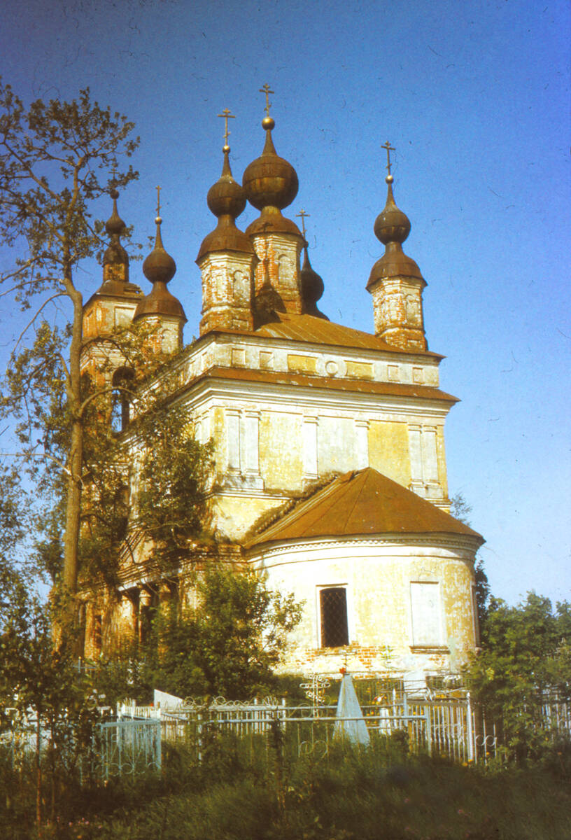 Церковь Троицы Живоначальной, Троица (Даниловский район, Ярославская область). фасады