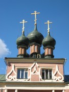 Бывший Никольский единоверческий монастырь. Надвратная церковь Воздвижения Креста Господня, , Москва, Восточный административный округ (ВАО), г. Москва