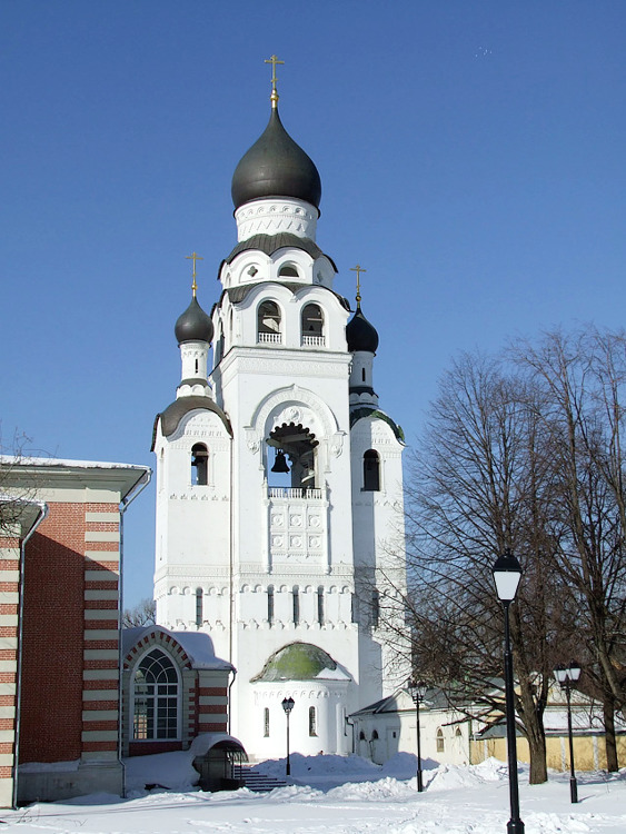 Нижегородский. Церковь Воскресения Христова в колокольне Рогожской общины. фасады