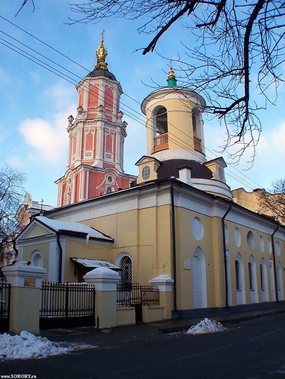Церковь Феодора Стратилата, Басманный (Центральный административный округ (ЦАО), г. Москва). фасады