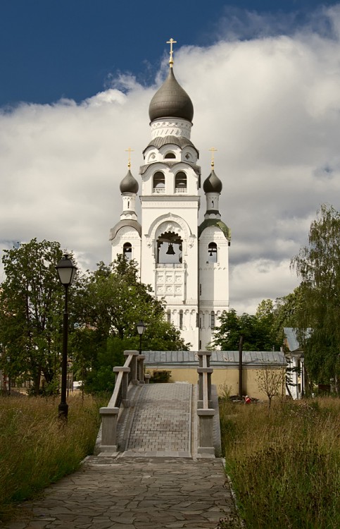 Нижегородский. Церковь Воскресения Христова в колокольне Рогожской общины. общий вид в ландшафте