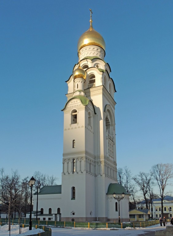 Нижегородский. Церковь Воскресения Христова в колокольне Рогожской общины. фасады