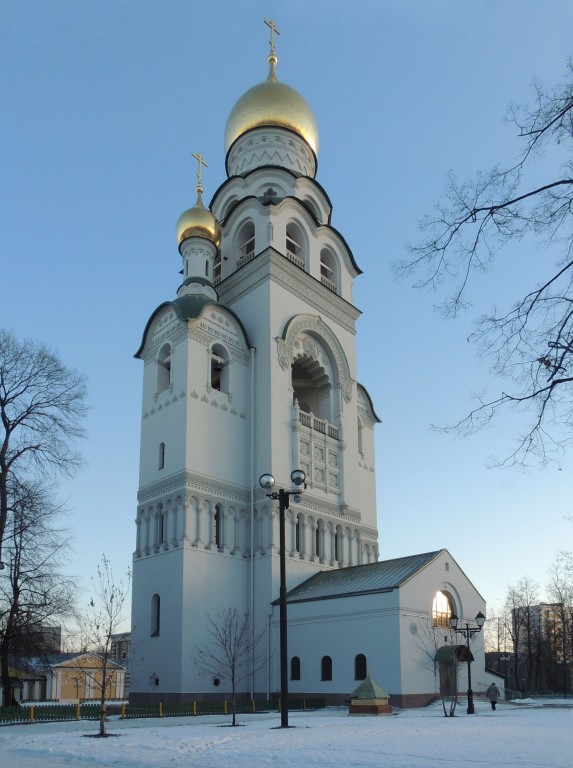 Нижегородский. Церковь Воскресения Христова в колокольне Рогожской общины. фасады