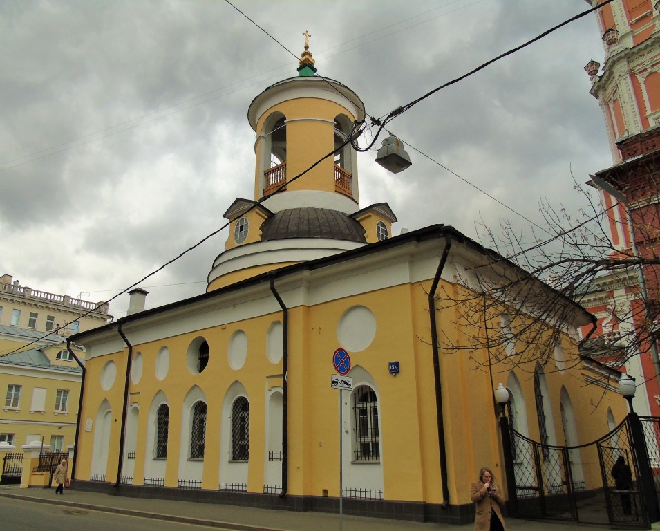 Церковь Феодора Стратилата, Басманный (Центральный административный округ (ЦАО), г. Москва). фасады