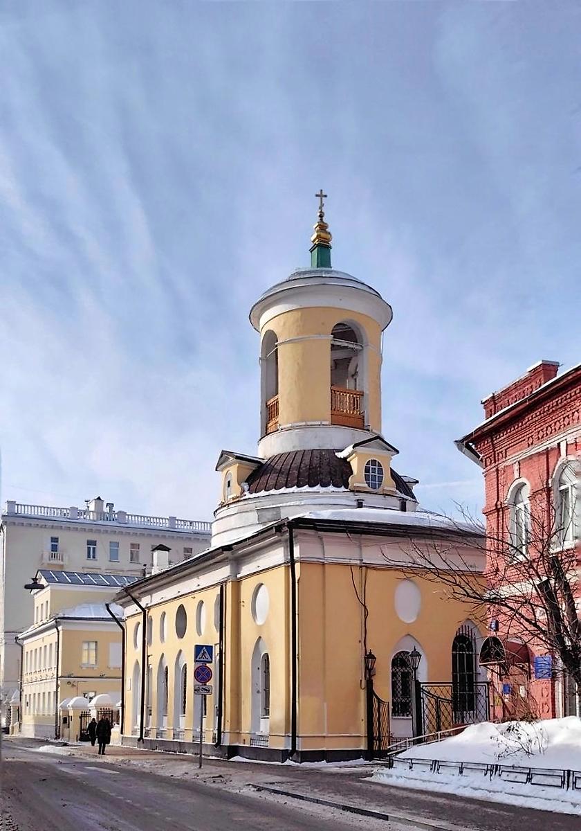 фасады. Церковь Феодора Стратилата, Басманный (Центральный административный округ (ЦАО), г. Москва)