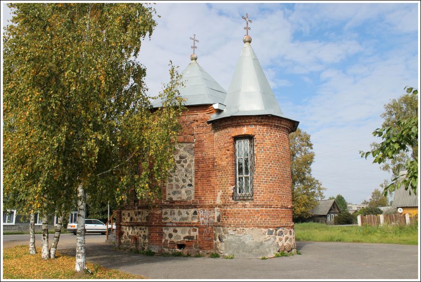 Церковь Казанской иконы Божией Матери, Куровицы (Гатчинский район, Ленинградская область). фасады