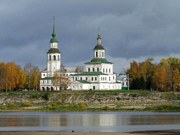 Церковь Николая Чудотворца на Торгу, вид с правого берега Сухоны<br>, Великий Устюг, Великоустюгский район, Вологодская область