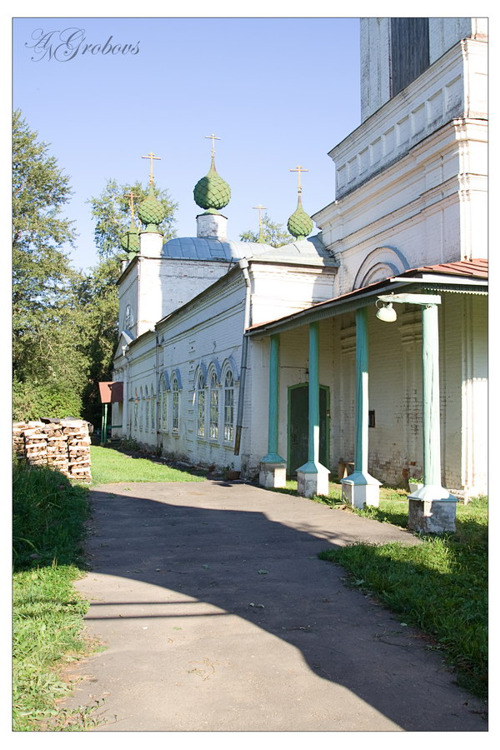 Церковь Успения Пресвятой Богородицы, Закобякино (Любимский район, Ярославская область). фасады, внешний вид