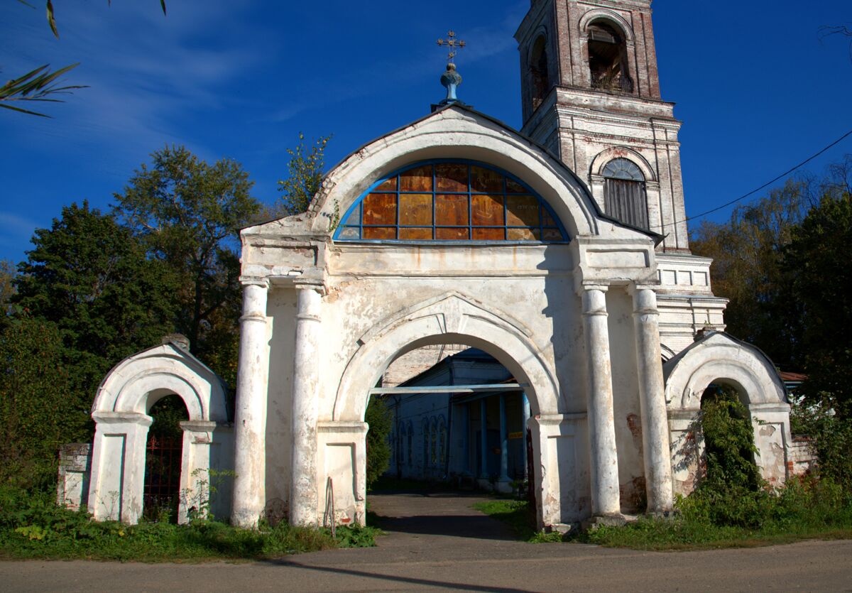 Церковь Успения Пресвятой Богородицы, Закобякино (Любимский район, Ярославская область). дополнительная информация