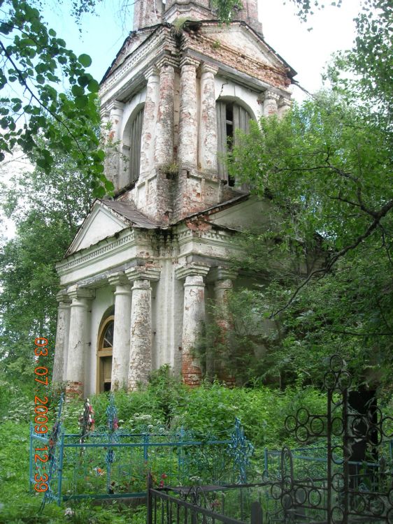 Церковь Воскресения Словущего, Раслово-Монастырское (погост Воскресенский на Горках) (Любимский район, Ярославская область). архитектурные детали