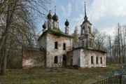 Церковь Воскресения Словущего, Вид с северо-востока<br>, Раслово-Монастырское (погост Воскресенский на Горках), Любимский район, Ярославская область