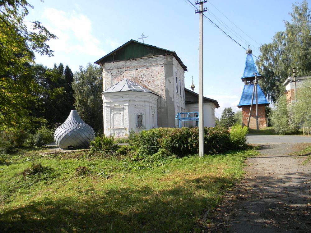 Церковь Успения Пресвятой Богородицы, Пречистое (Первомайский район, Ярославская область). фасады