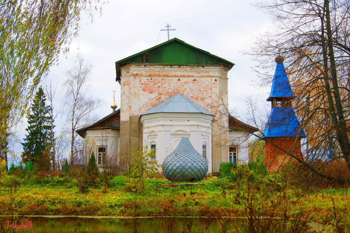 Пречистое. Церковь Успения Пресвятой Богородицы. фасады