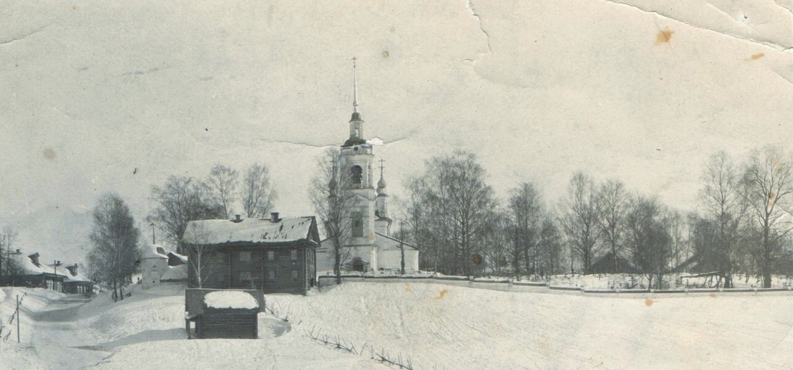 Церковь Успения Пресвятой Богородицы, Пречистое (Первомайский район, Ярославская область). архивная фотография