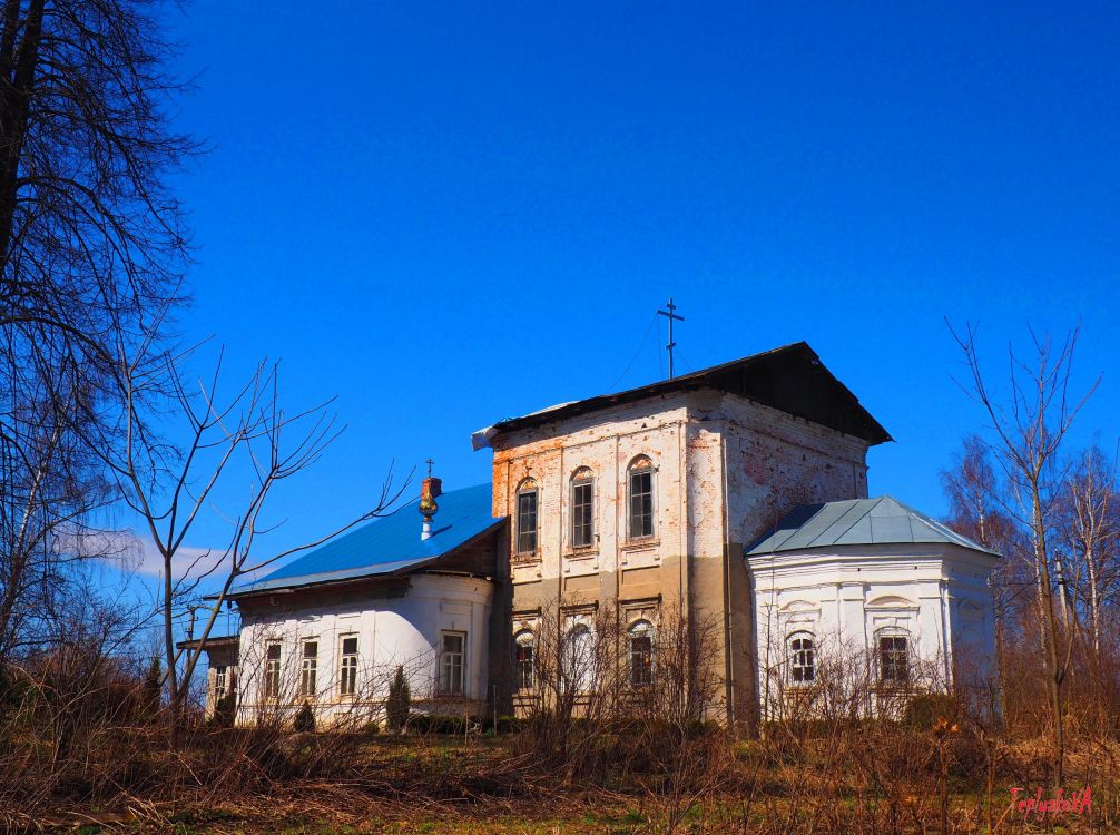 Пречистое. Церковь Успения Пресвятой Богородицы. фасады