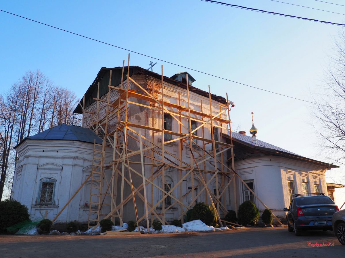 Церковь Успения Пресвятой Богородицы, Пречистое (Первомайский район, Ярославская область). документальные фотографии