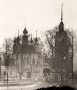 Церковь Успения Пресвятой Богородицы, С севера. Фото 1930-х годов из коллекции Анатолия Чуль (г. Рыбинск).<br>, Пречистое, Первомайский район, Ярославская область