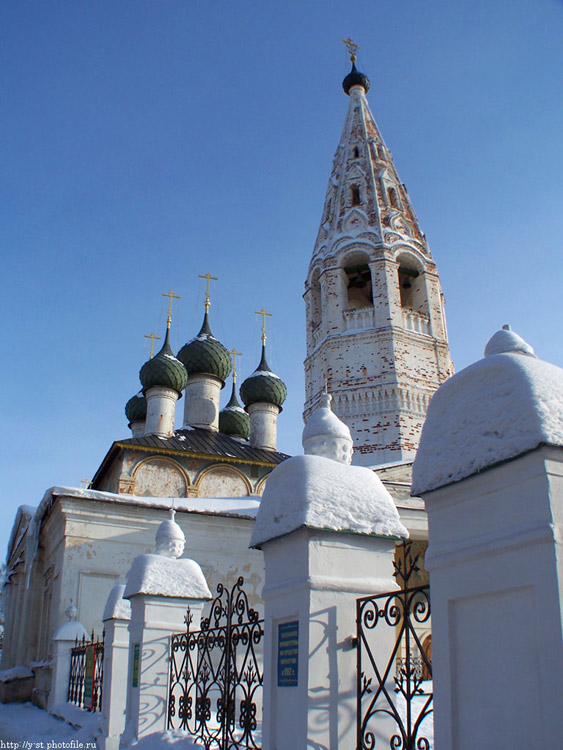 Церковь Богоявления Господня, Нерехта (Нерехтский район, Костромская область). фасады