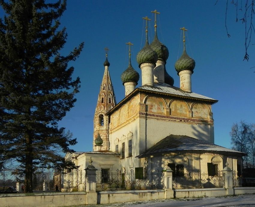 Церковь Богоявления Господня, Нерехта (Нерехтский район, Костромская область). фасады