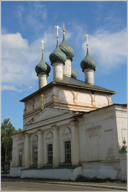 Церковь Богоявления Господня, Нерехта (Нерехтский район, Костромская область). фасады