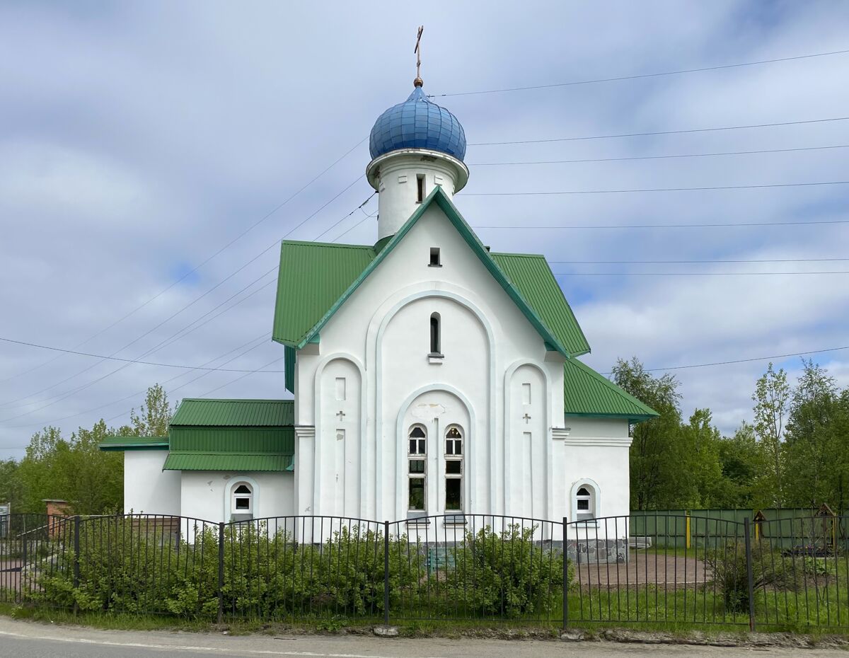 Церковь Варлаама Керетского, Кола (Кольский район, Мурманская область). фасады, Вид с юга