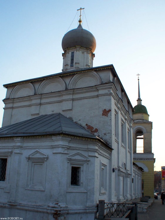 Церковь Максима Исповедника (Максима Блаженного) на Варварке, Тверской (Центральный административный округ (ЦАО), г. Москва). фасады