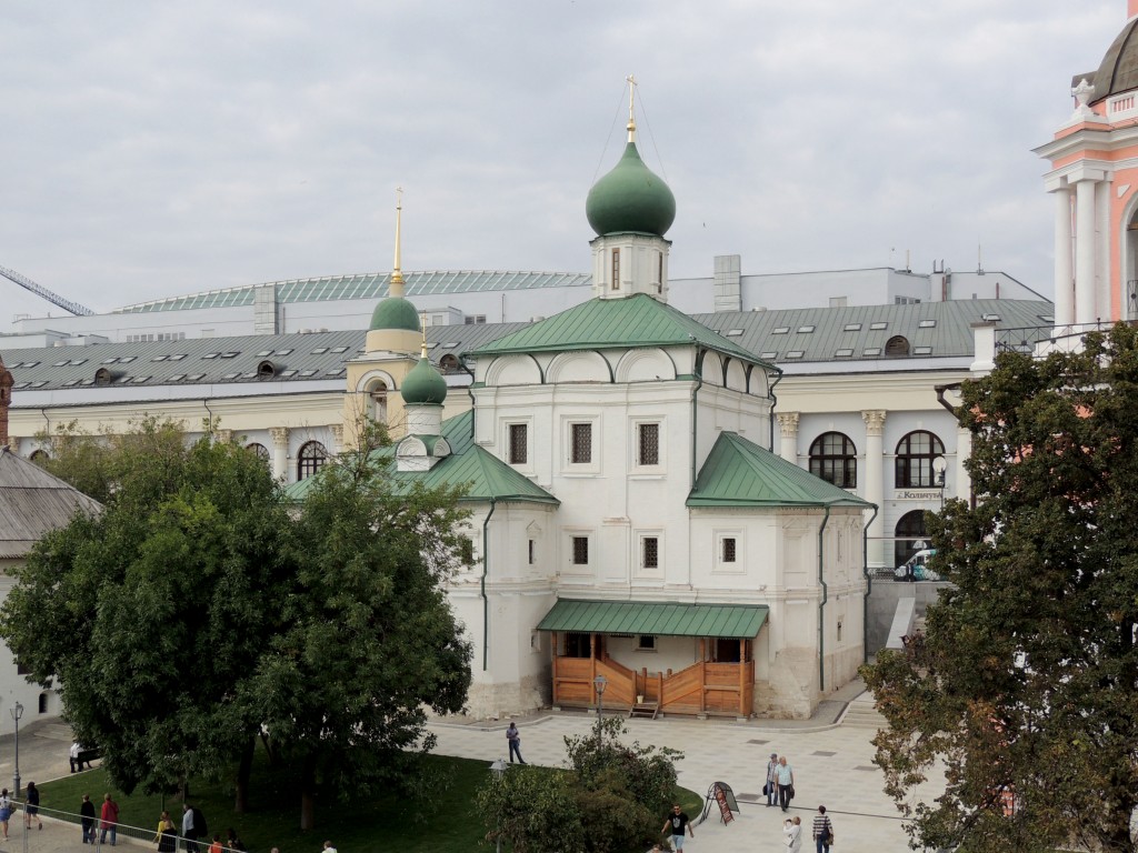 Церковь Максима Исповедника (Максима Блаженного) на Варварке, Тверской (Центральный административный округ (ЦАО), г. Москва). фасады