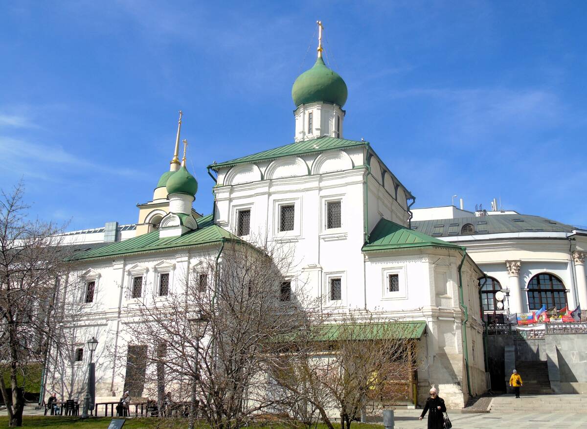 Церковь Максима Исповедника (Максима Блаженного) на Варварке, Тверской (Центральный административный округ (ЦАО), г. Москва). фасады