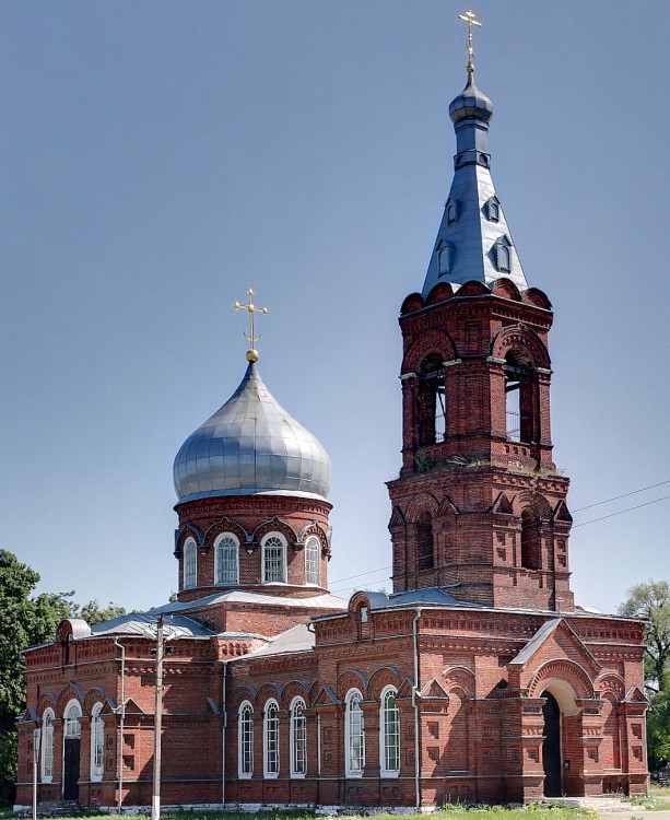 Гавриловское. Церковь Покрова Пресвятой Богородицы. фасады