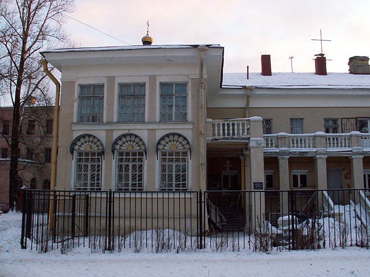 Часовня Александры Римской, Адмиралтейский район (Санкт-Петербург, г. Санкт-Петербург). фасады, Вид с севера