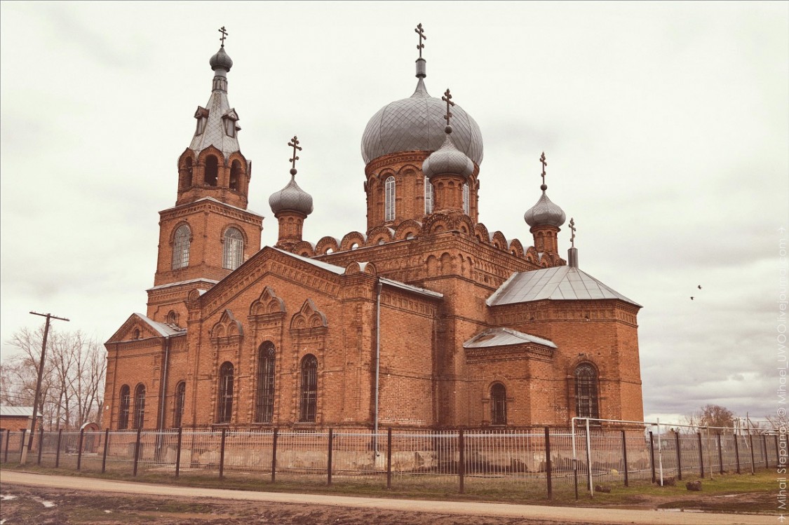 Церковь Покрова Пресвятой Богородицы, Краснохолм (Оренбург, город, Оренбургская область). фасады