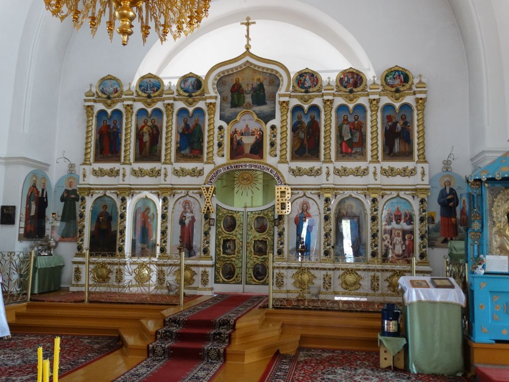Церковь Покрова Пресвятой Богородицы, Краснохолм (Оренбург, город, Оренбургская область). интерьер и убранство