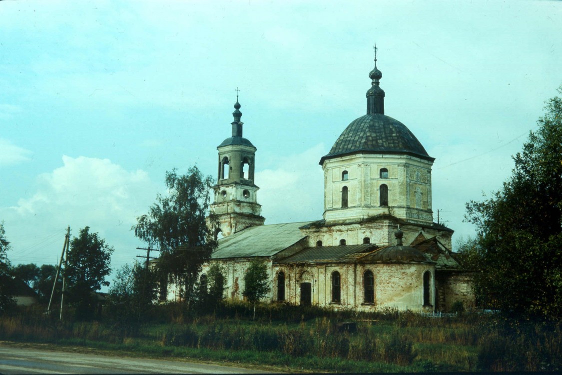 Буйлово. Церковь Богоявления Господня. фасады, 1994